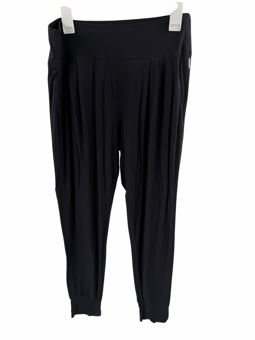 Boody Black Bamboo Jogger Lounge Pant Pockets Size Medium